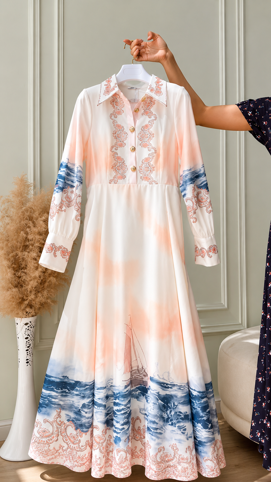 Ocean Whisper Dress