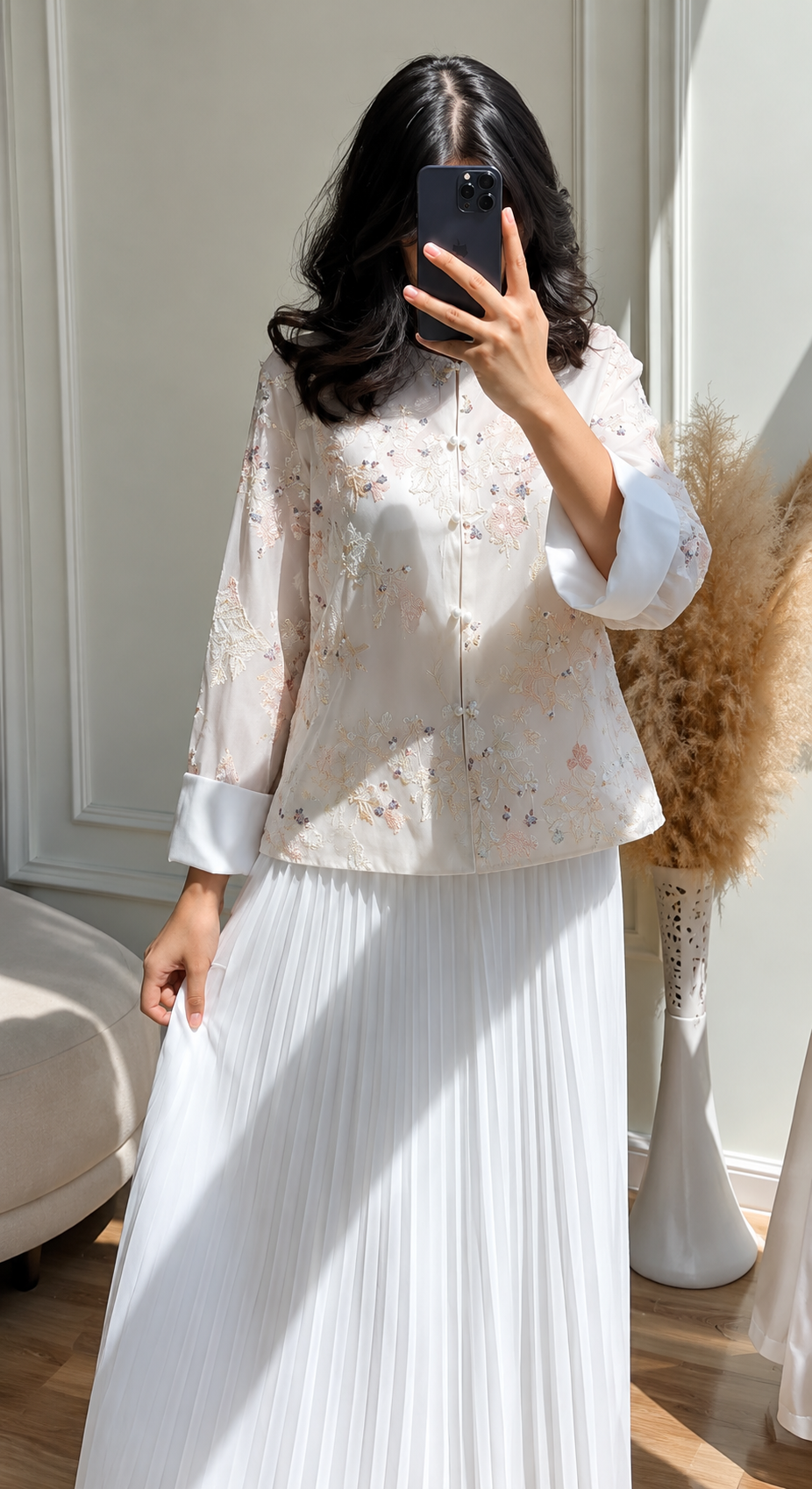 Pearl Petals Dress