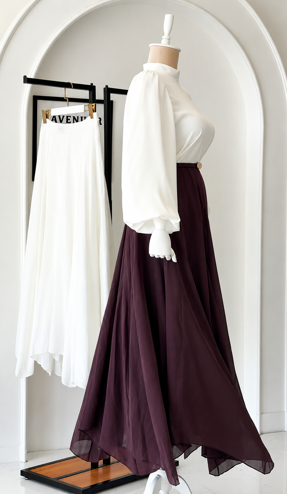Mocha Elegance Dress